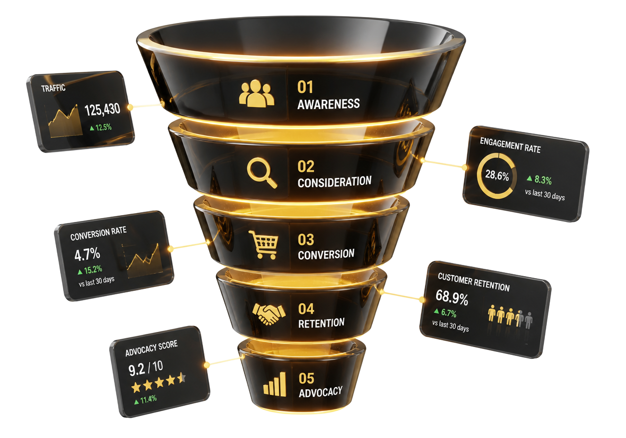 Documento Piano di Vendibilità: Analisi, Offerta, Messaggio, Funnel, Asset, KPI, Roadmap