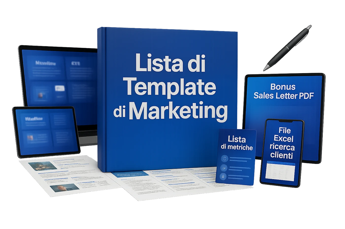 Mockup di Template Master